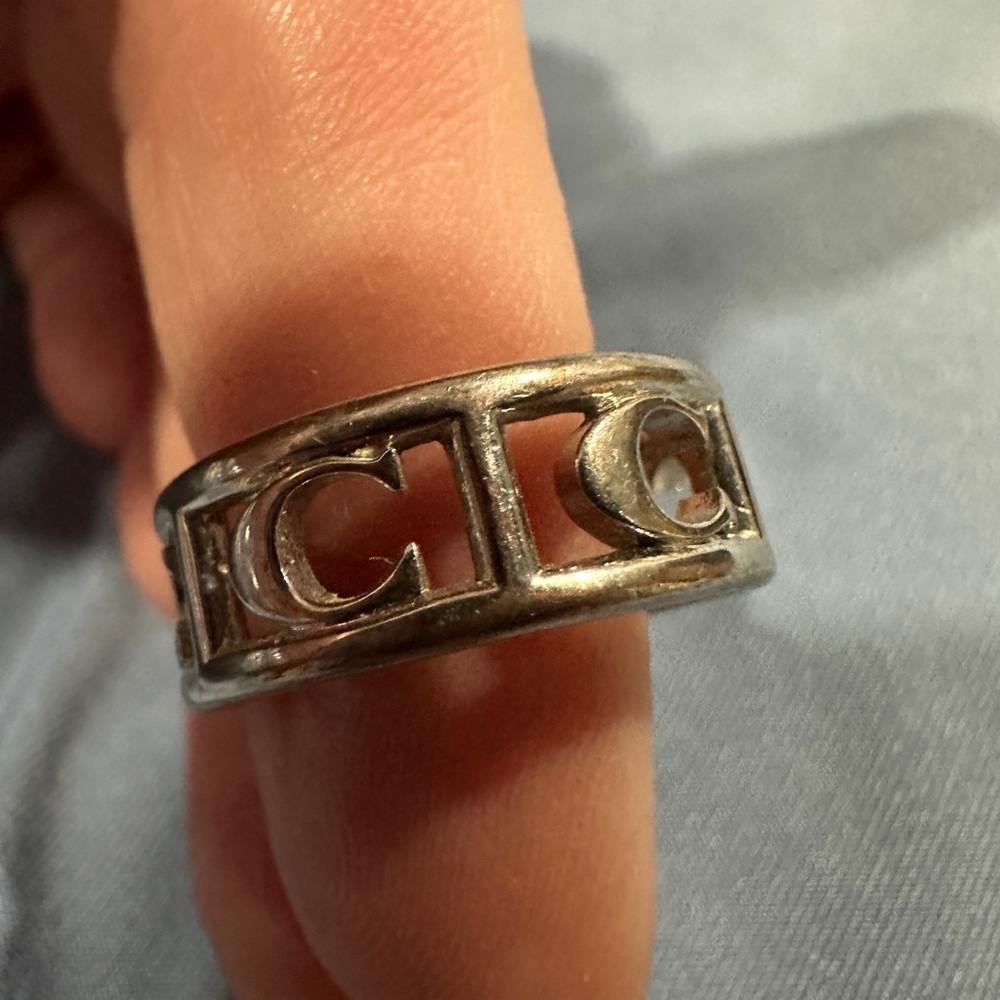 Coach Silver Ring - image 3